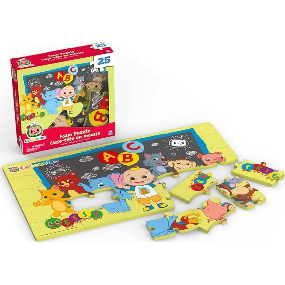Colorful Coco Melon Foam Puzzle for Kids